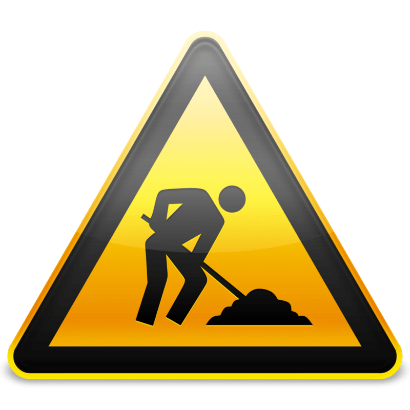 Residential driveway paving and repair, Staunton Construction symbol