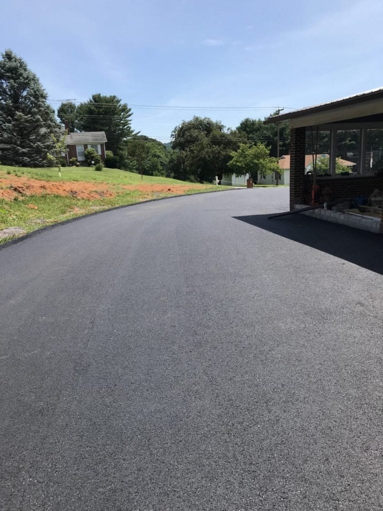 residential driveway grading staunton Grading of residential driveway in Staunton VA